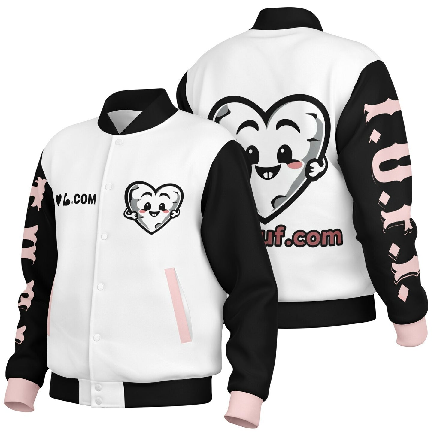 MEN'S (T.U.F.I) Baseball Jacket - AOP