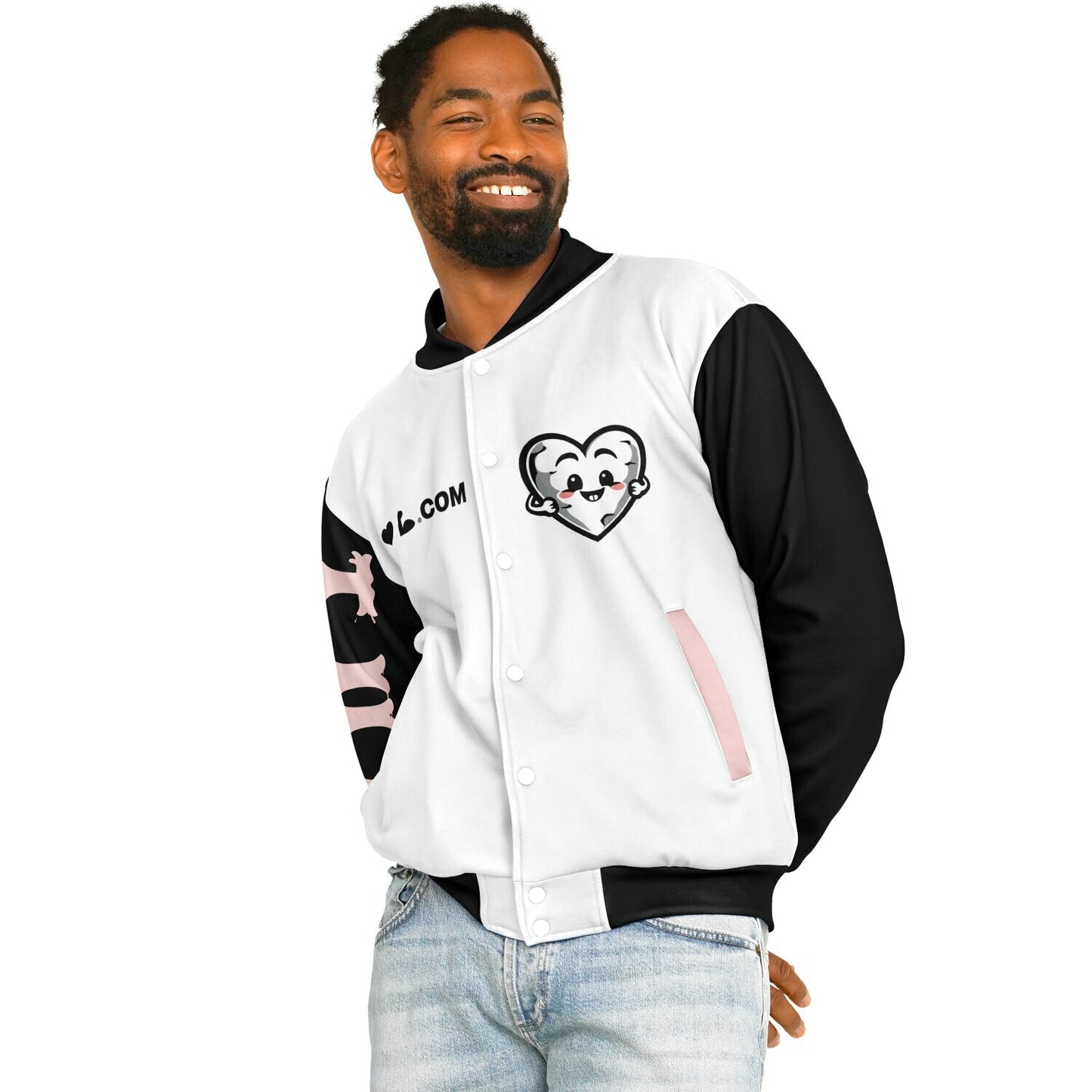 MEN'S (T.U.F.I) Baseball Jacket - AOP