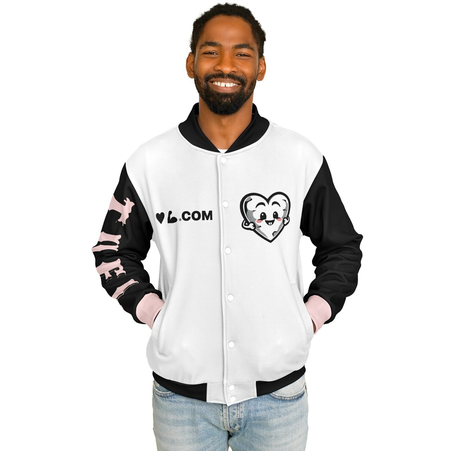 MEN'S (T.U.F.I) Baseball Jacket - AOP