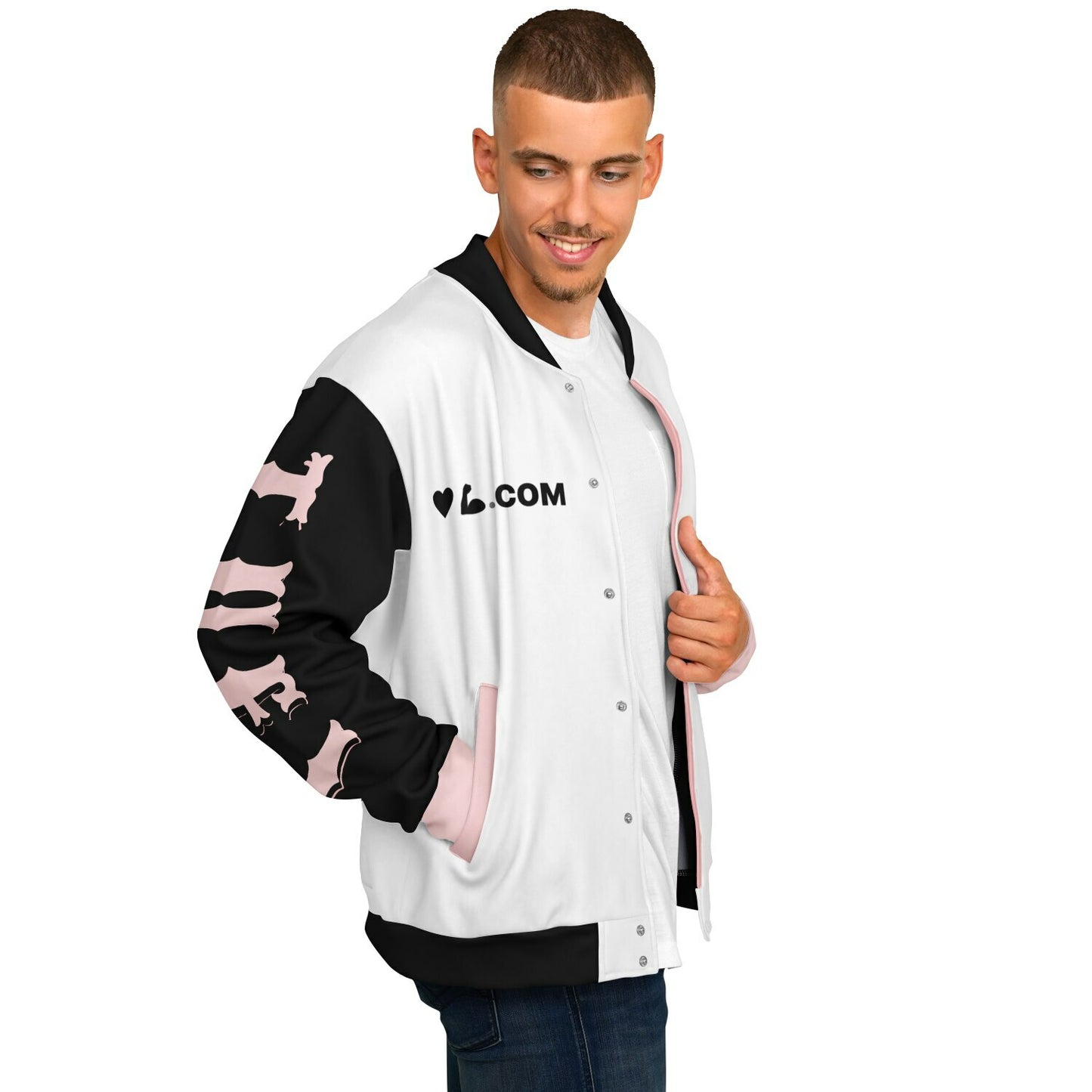 MEN'S (T.U.F.I) Baseball Jacket - AOP