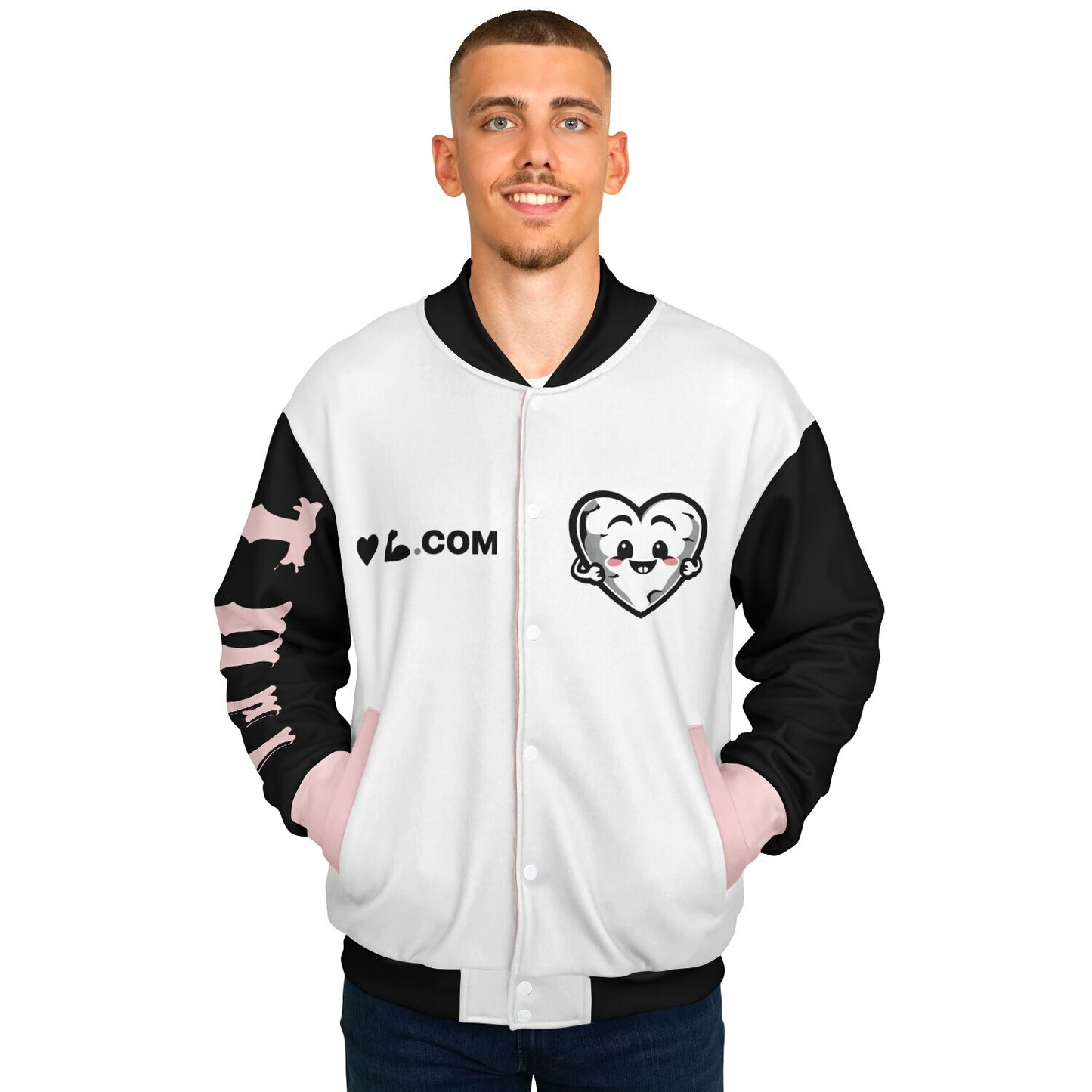 MEN'S (T.U.F.I) Baseball Jacket - AOP