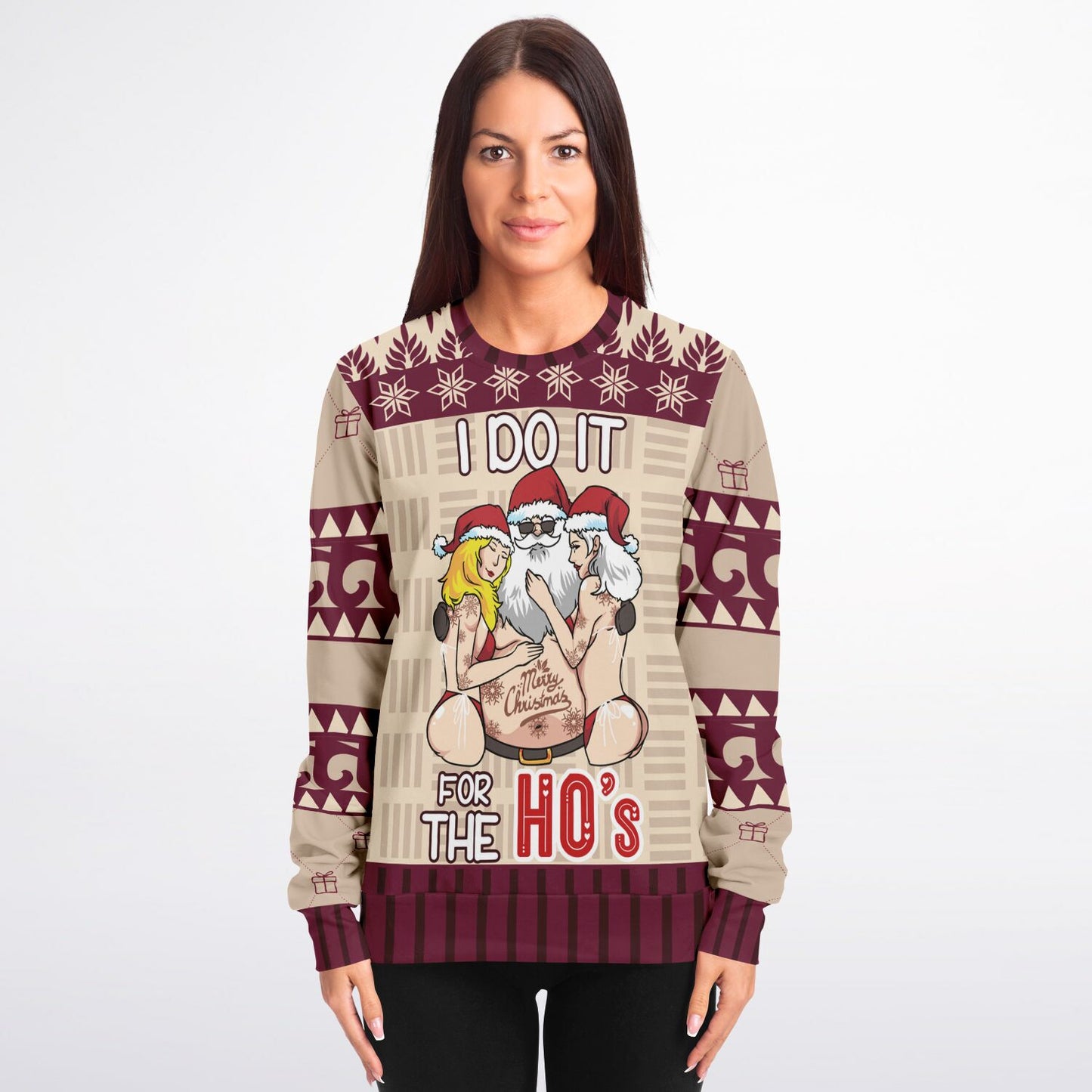 I Do It for the Ho’s Christmas Sweatshirt