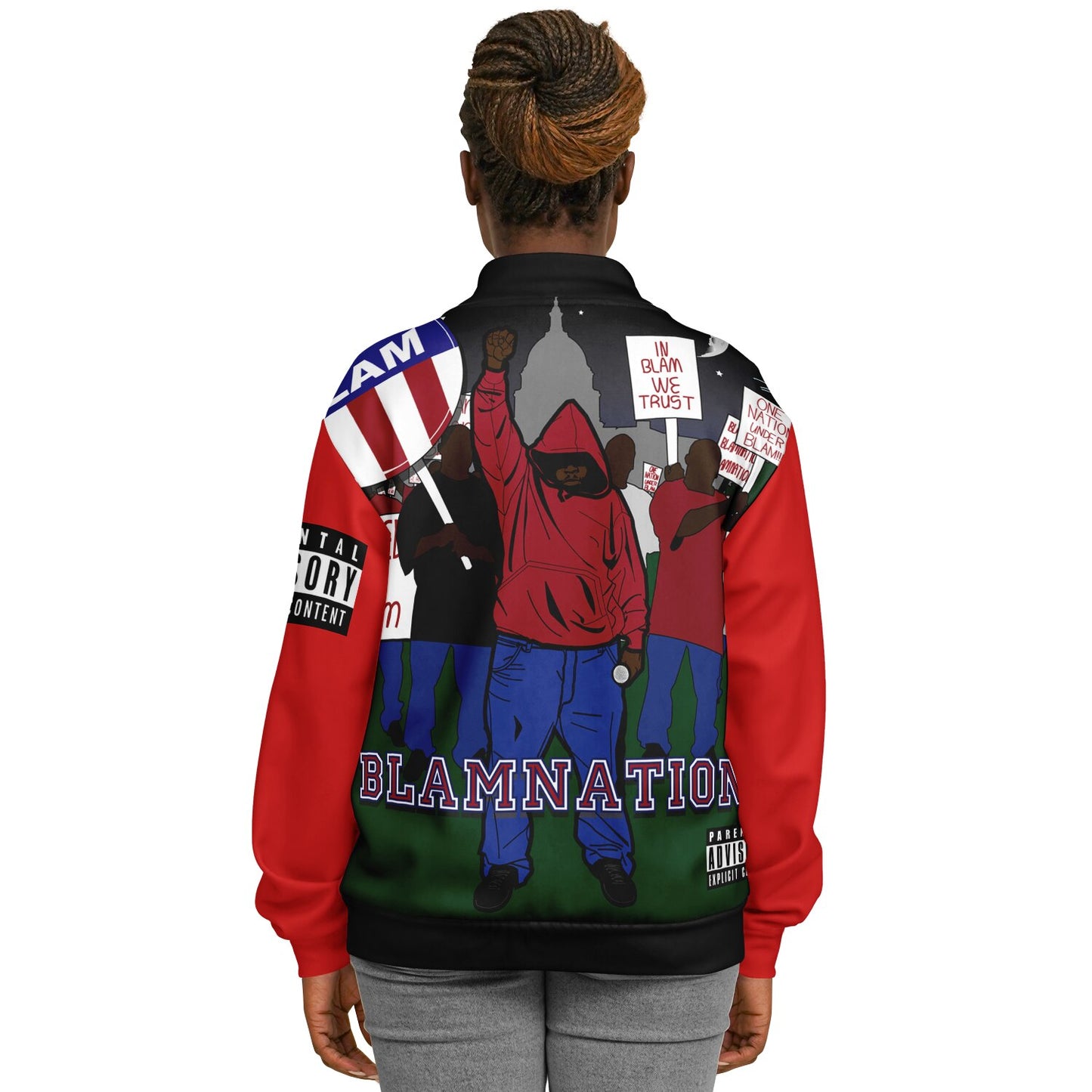 OFFICIAL Blamnation Jacket - AOP