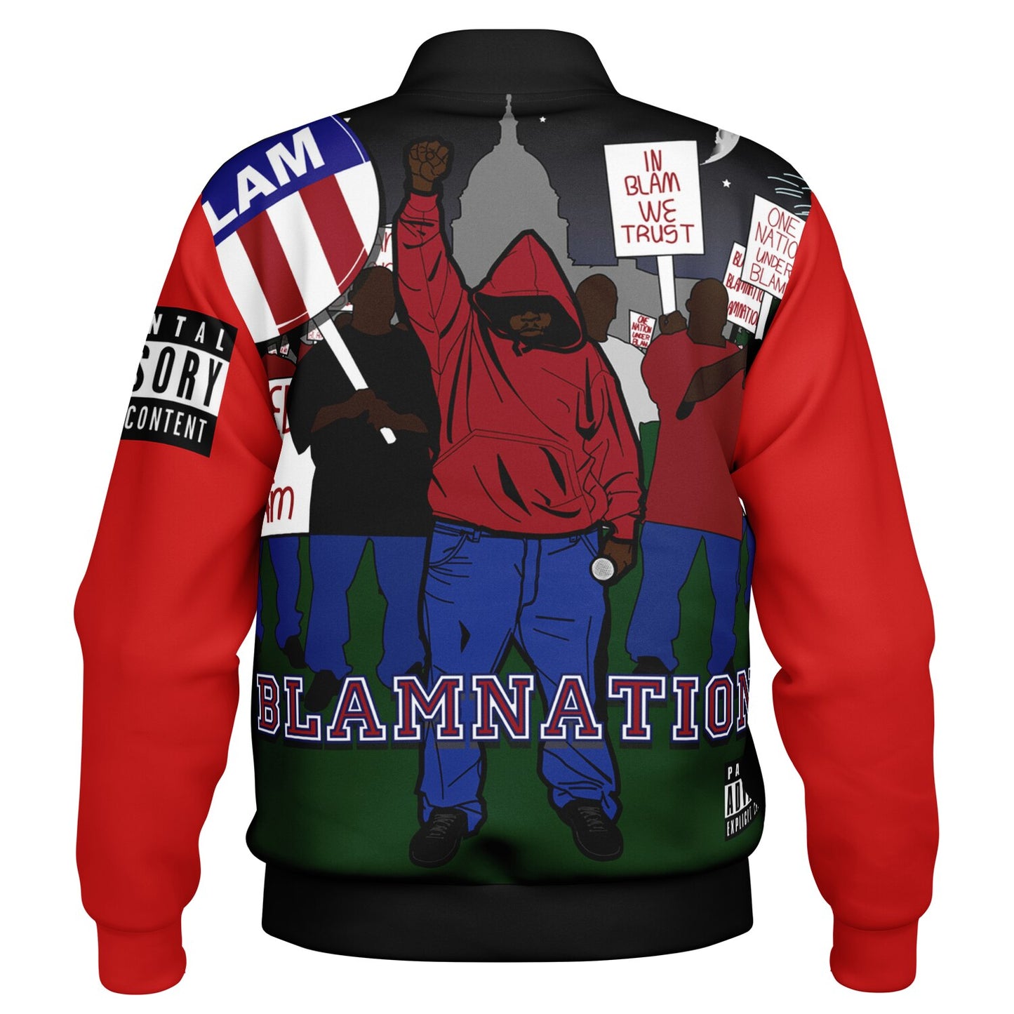 OFFICIAL Blamnation Jacket - AOP