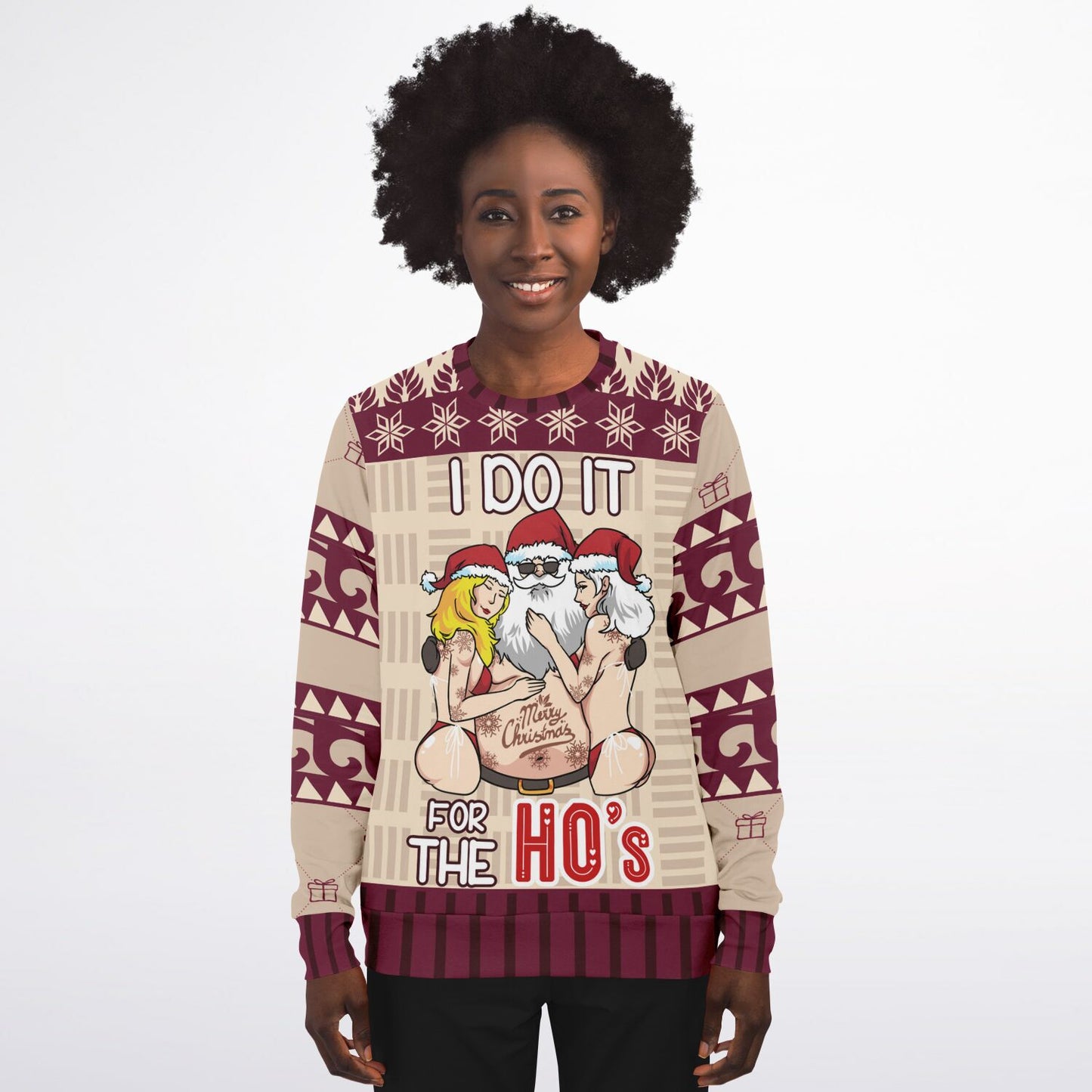 I Do It for the Ho’s Christmas Sweatshirt