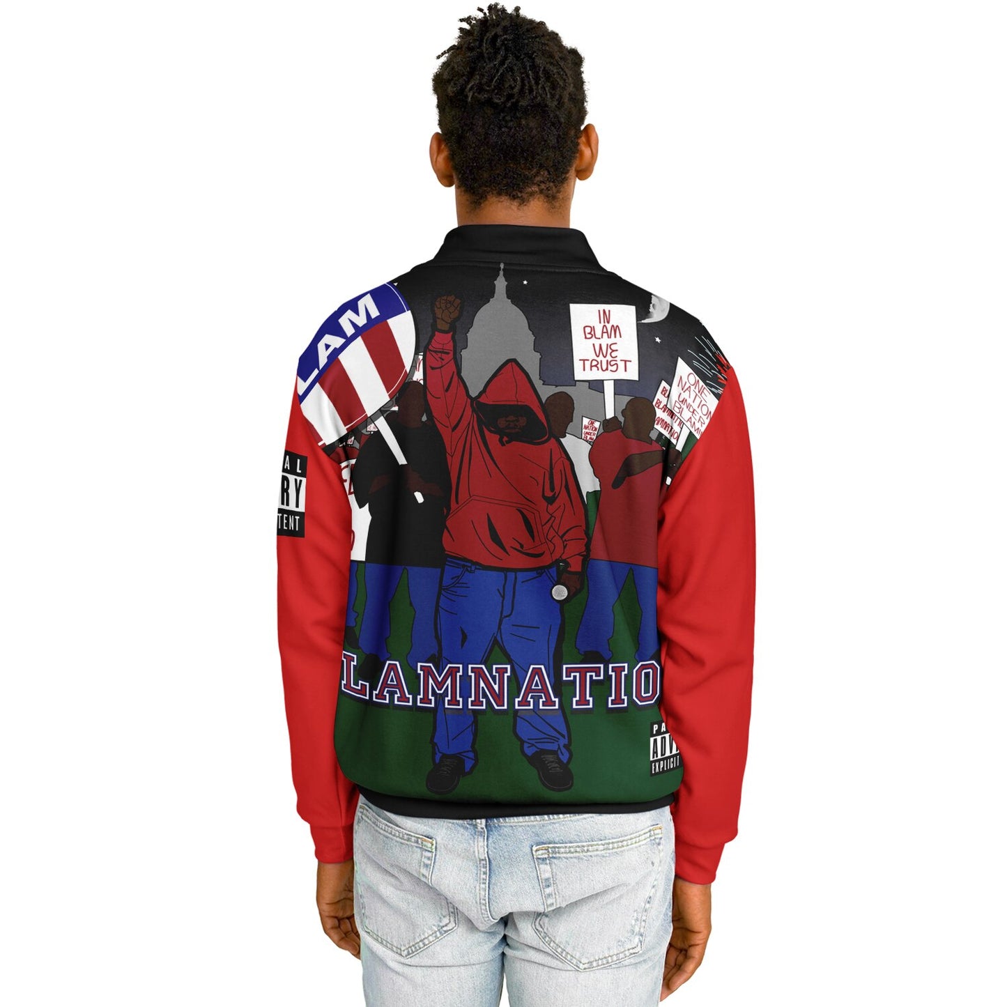 OFFICIAL Blamnation Jacket - AOP