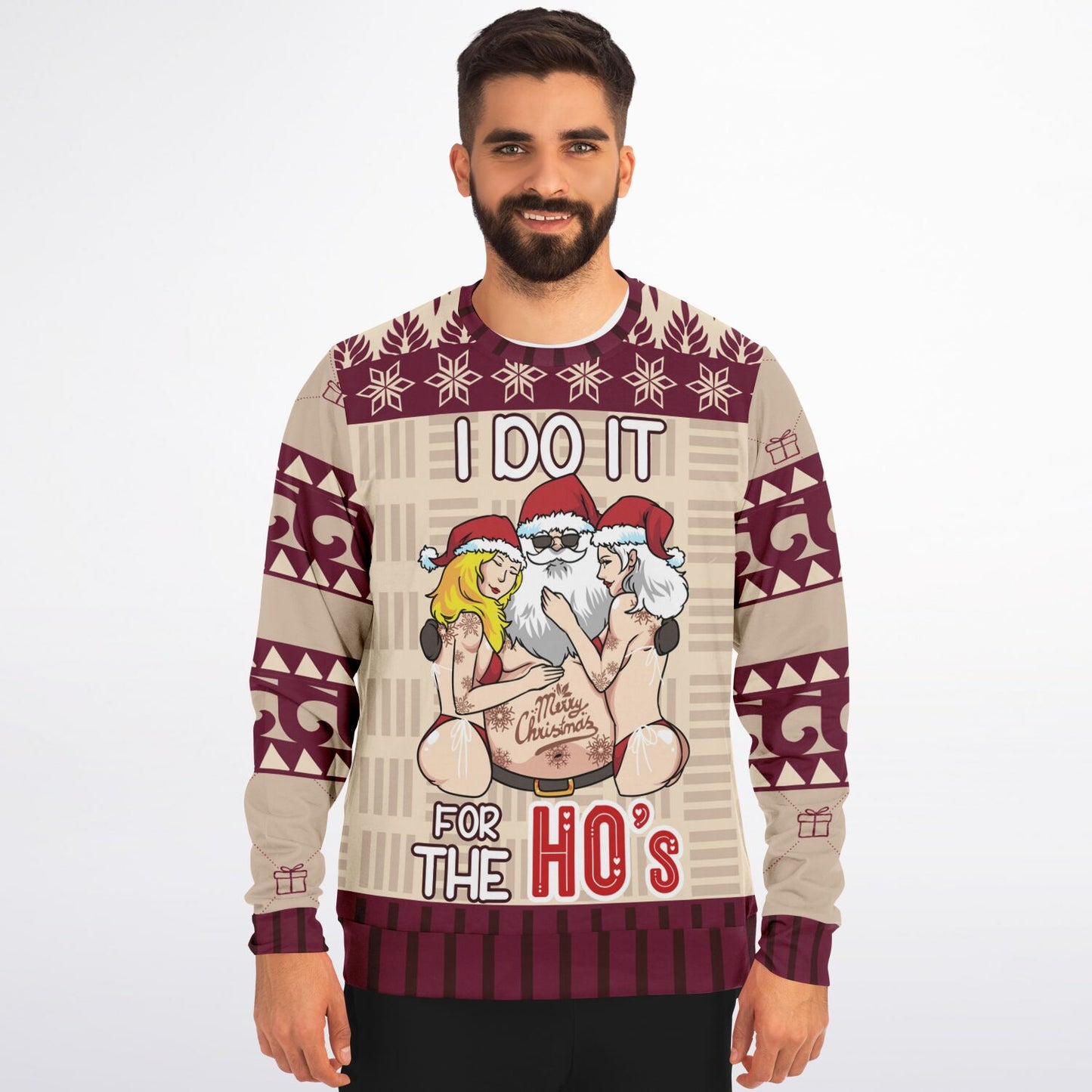 I Do It for the Ho’s Christmas Sweatshirt