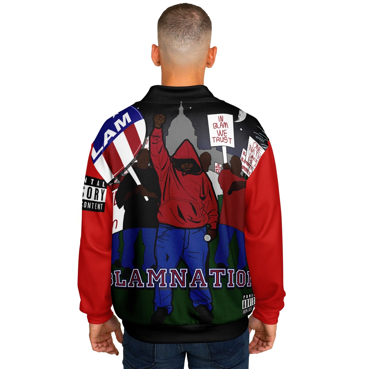 OFFICIAL Blamnation Jacket - AOP